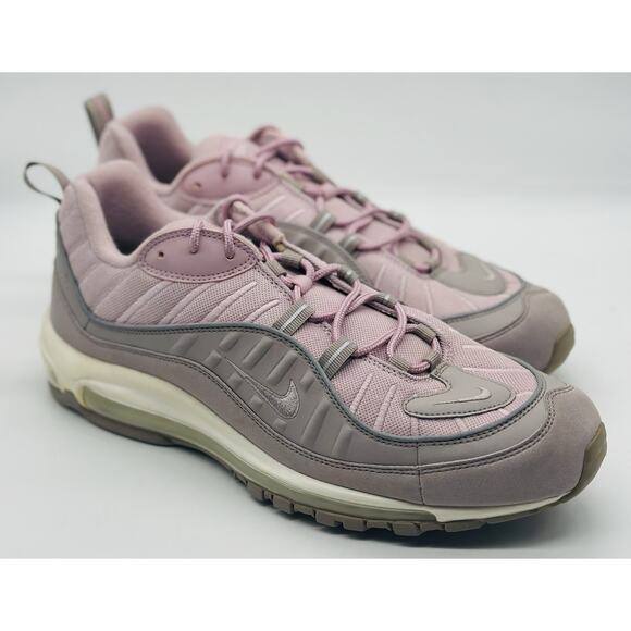 NEW Nike Air Max 98 Triple Pink Pumice Plum Chalk 640744-200 Men’s Size 13 main image 4